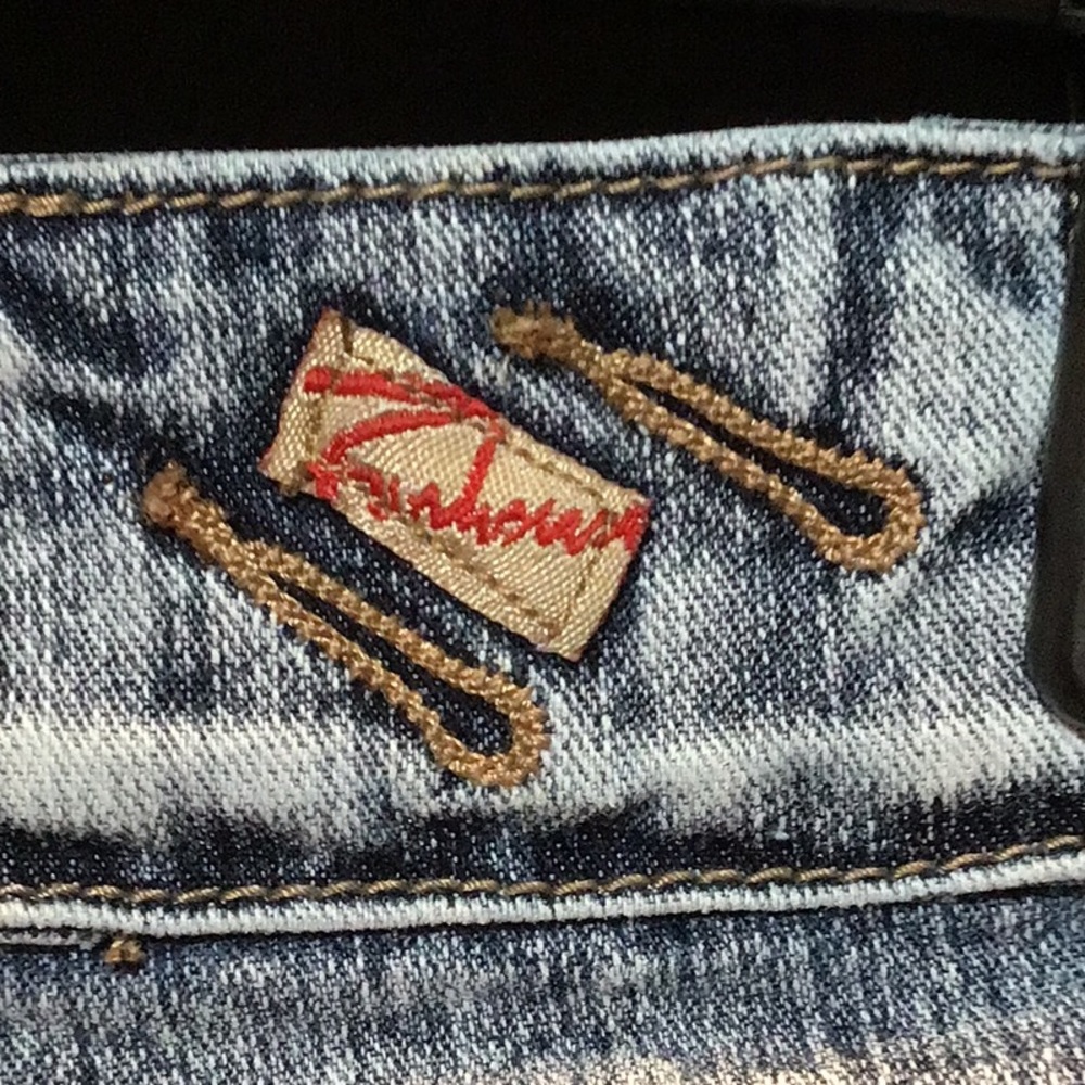 Funhouse Vintage acid washed skinny jeans size 11 - Picture 3 of 5